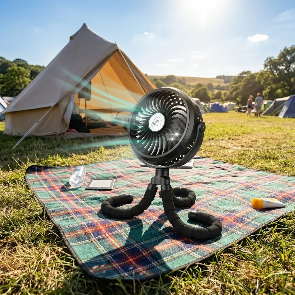 Amacool Battery Operated Camping Fan
