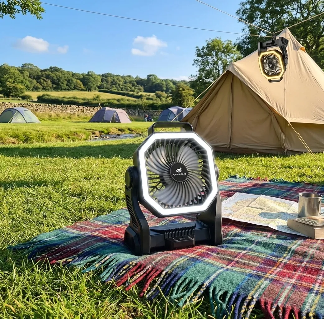 Opolar Battery Operated Clip On Fan